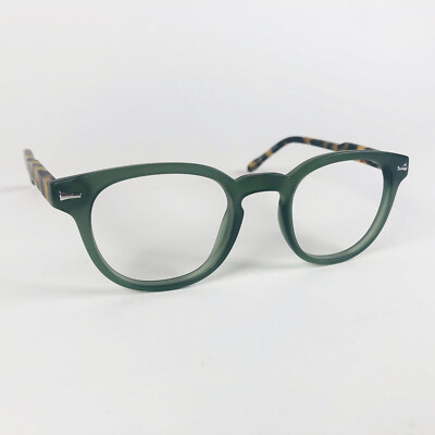 SPECSAVERS Brille FROSTED GREEN ROUND Brillengestell MOD: SUN RX 45 30767485