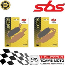 4 Front Brake Pads SBS Sintered Suzuki V Strom 650 ABS 2004 - 2021