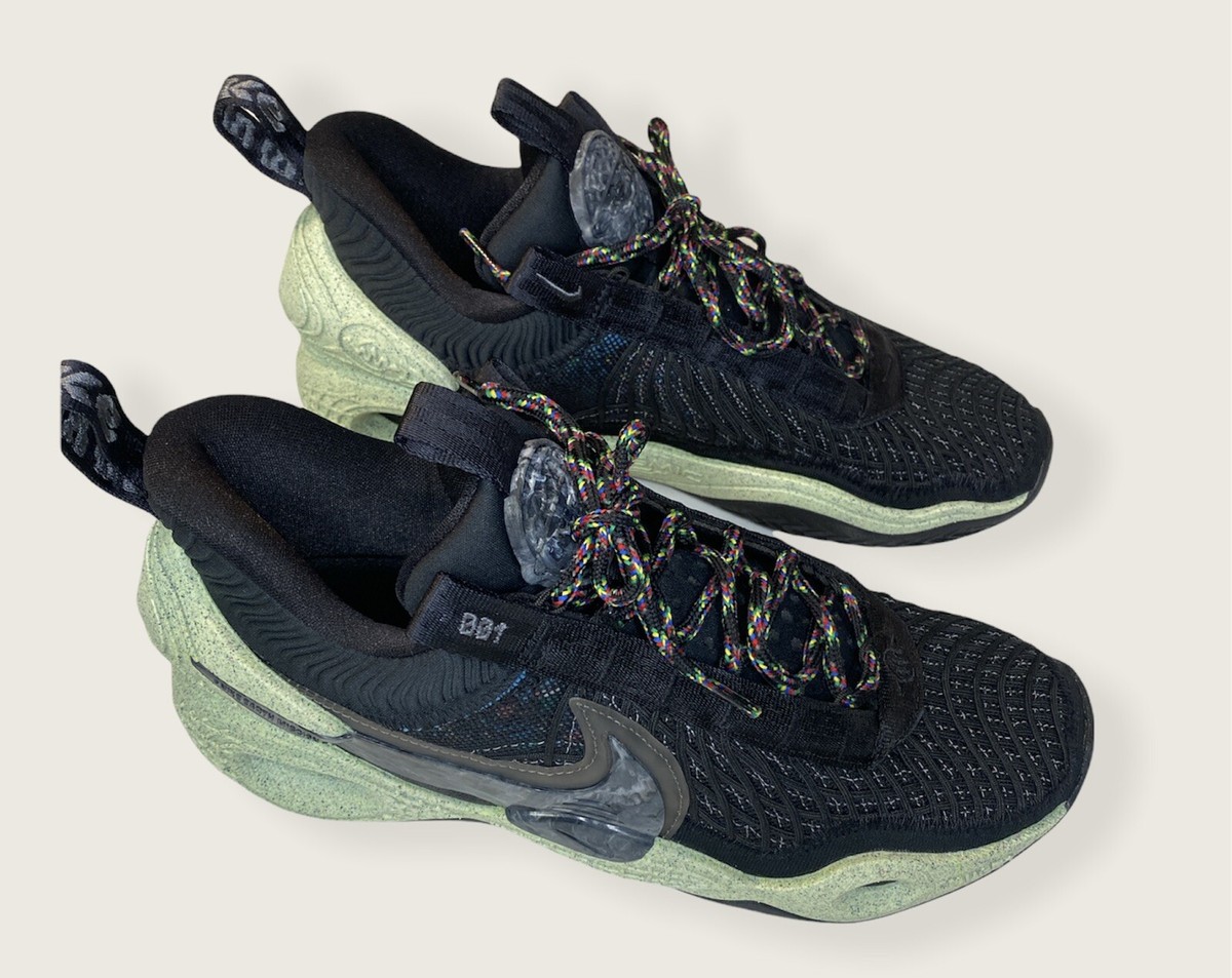 Nike Cosmic Unity Basketball Shoes Black Green Glow Volt DA6725-001 Mens Size 12 Nike Cosmic Unity Green Glow Black Volt Basketball Sneakers  main image 3