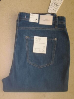 BRAX Jeans, Stretchjeans, ''Style Carola'' Ultra Light jeansblau Sommer Fb 24 NEU