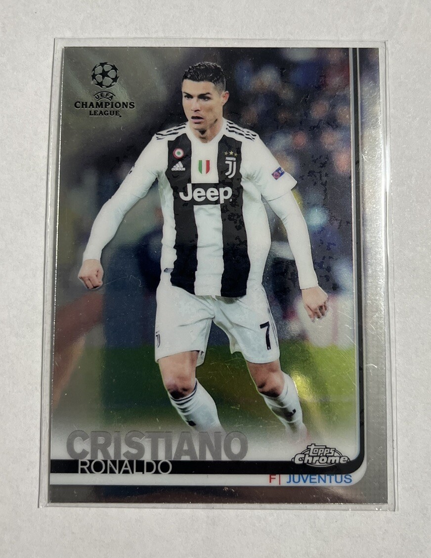 2018-19 Topps Chrome UEFA Champions League Cristiano Ronaldo #100 NM-MT