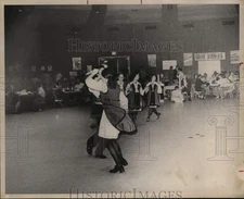 1973 Press Photo Greek Funstival Dancers at Event Performance - saa75233