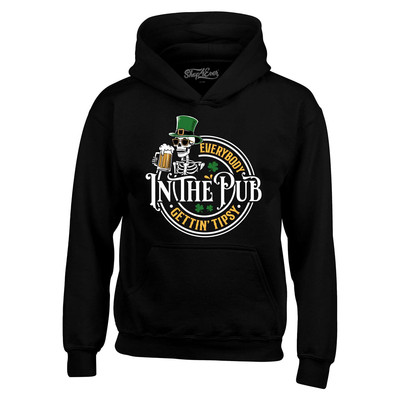 Everybody in The Pub Gettin Tipsy Hoodie St. Patrick's Day Sweatshirt
