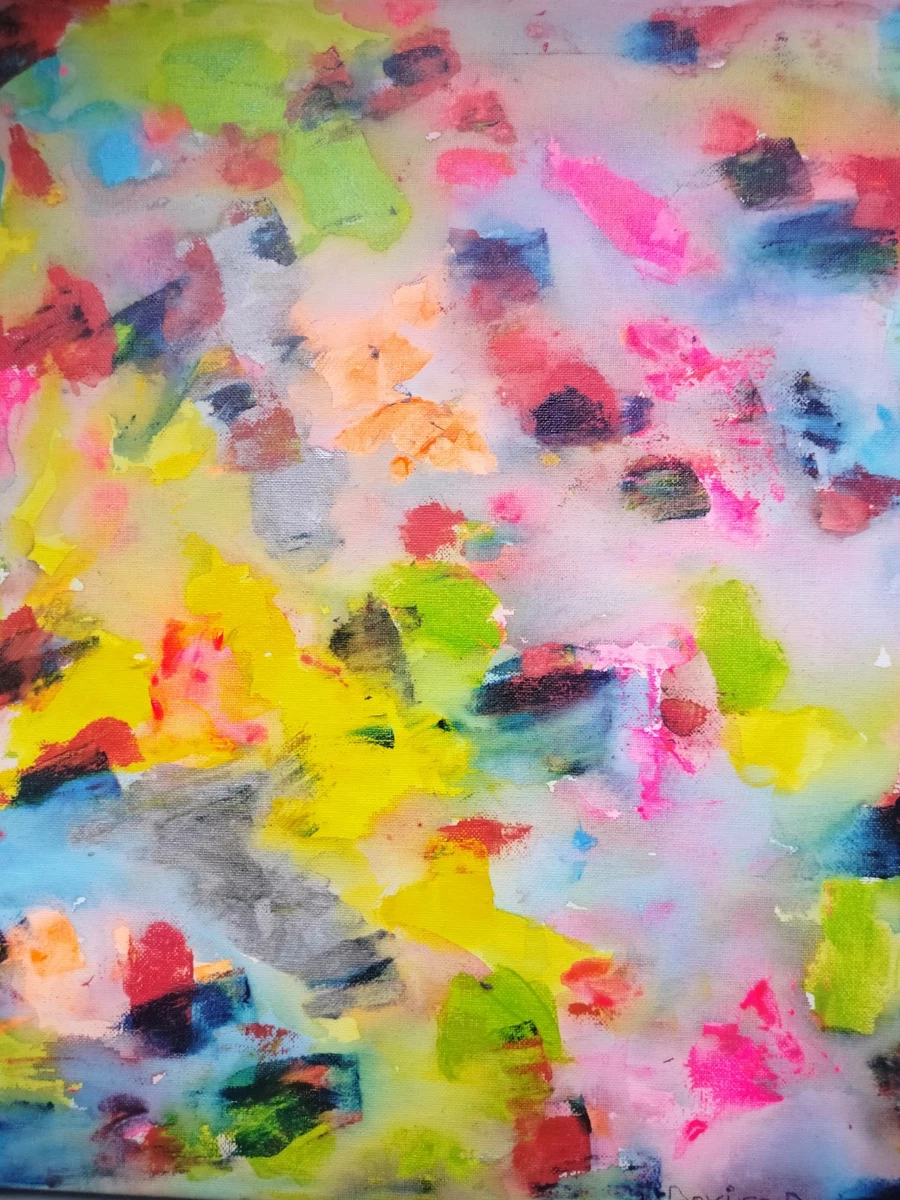 Thira - Pintura abstracta , de Rovira Rusiñol