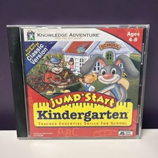 JumpStart Kindergarten PC CD-ROM Windows/MAC Teachers Essential Skill for School