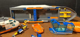 LEGO City Coast Guard Boat & Helicopter parts rafts minifigures partial sets