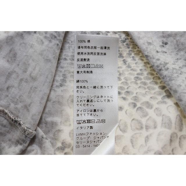 CELINE 22SS Serpent Python Print Logo Loose Tee X… - image 8