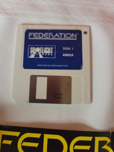 FEDERATION Amiga CINEMAWARE/SPOTLIGHT SOFTWARE - Picture 7 of 11