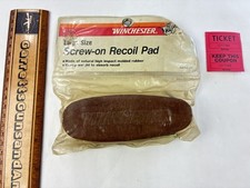 Vintage Nos Winchester Large Size Screw On Recoil Pad Shotgun Parts 0317388 Vintage Nos Winchester Large Size Screw On Recoil Pad Shotgun Parts 0317388