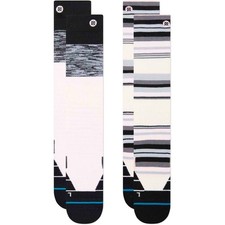 STANCE BLOCKED 2 PACK Women's Snow Socks - PNK - Small 5-5.75 - NWT