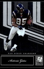 Antonio Gates 2007 Donruss Elite #80 Chargers NFL READ FREE SHIP AutographDen