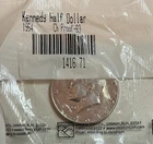 1964 USA Kennedy 90% Silver Half Dollar Coin - Littleton Coin Co - Choice BU