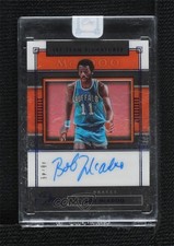 2019 Panini One and One First-Team Signatures Blue 48/49 Bob McAdoo Auto HOF 0sc