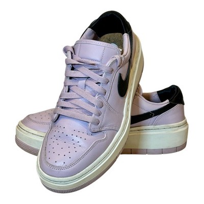 Nike Air Jordan 1 Elevate Low Sneakers Platform 501 Iced Lilac Womens Shoes 8.5