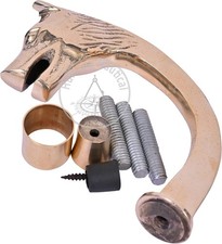 Nautical Brass Designer Handle Cane Walking Stick Designer Polish Finish