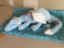 Jellycat Sky Dragon Authentic    RARE SOLD OUT BNWT 20 in LARGE 