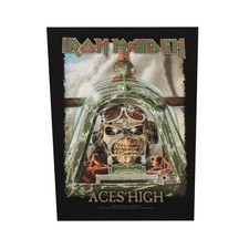 Large Iron Maiden High Aces Sew On Battle Jacket Patch - OFFICIAL
