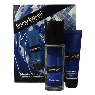 Bruno Banani Magic Man Deodorant Natural Spray 75 ml + Shower Gel 50 ml