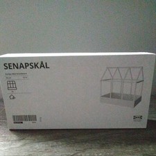 IKEA SENAPSKL Decoración Invernadero InteriorExterior Blanco