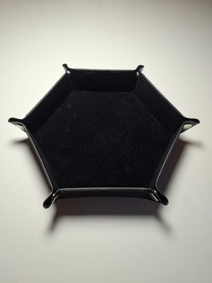 Folding Dice Tray Hexagonal