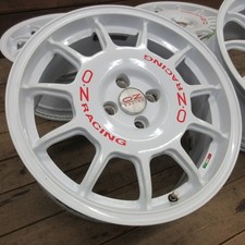 Juego de 4 ruedas de aluminio JDM OZ Racing Legenda blanco 177J+37 4H-98 sin neumáticos