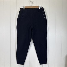 Antique- 1940s Chippewa Womens Wool Snow pants. Navy blue -30  Waist 26  Inseam