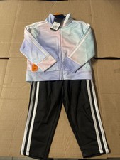 Adidas Girls 2pc Tracksuit 2T