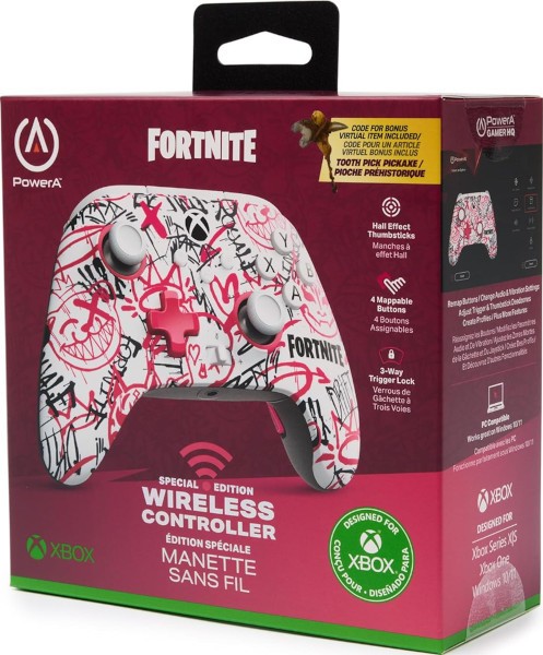 XBOX SERIES X Power A Wireless Controller Fortnite Edition Speciale Manette Sns