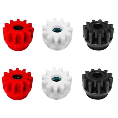 6 Pack Replacement Gear Mop Part Plastic and Metal Texture Repairing Component