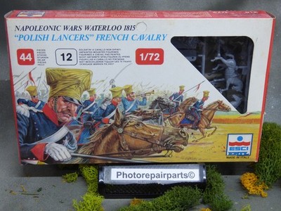 1/72 Esci  /  Napoleonic Wars Waterloo Polish Lancers French Cavalry Lot#7487K 