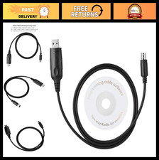USB Programming Cable for Walkie Talkie Radios - Compatible with FT-7800R, FT-79