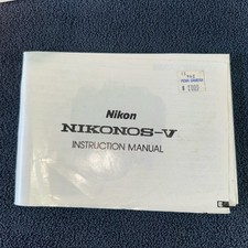Nikon Nikonos-V Pocket instruction manual