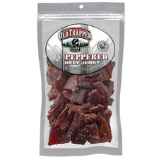 Old Trapper Peppered Beef Jerky 10 Ounce Bag