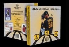 2025 PULSE MERIDIAN MLB BASEBALL HOBBY BOX - BRAND NEW - FREE SHIP 🔥🔥🔥