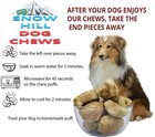 Snow Hill Himalayan Yak Cheese Dog Chews XXL 7.5 oz Large Dog Hand Cut ...