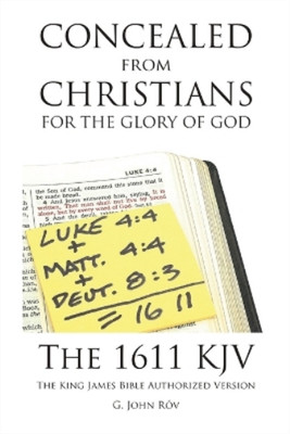 G John Rōv Concealed from Christians for the Glory of God (Taschenbuch)