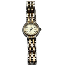 VTG Guess Women's Watch 24mm - New Battery - WR - Gold Silver Tone Wrist 6.75'