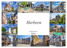 Herborn Impressionen (Wandkalender 2026 DIN A4 quer), CALVENDO Monatskalender