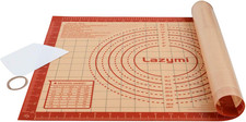 Thick Silicone Baking Mats Sheet, Non Stick Pastry Rolling Mat with Measurement