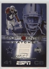 2005 Upper Deck ESPN Sports Center Swatches Terence Newman #SCS-TN 0it8