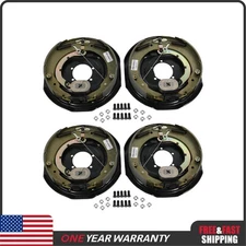 Trailer Backing Plate Brake Electric 12" 4x For Dexter Nev-R-Adjust 7000 Self