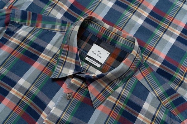 Men Paul Smith Shirt Multicolor Cotton 38 / M / 46