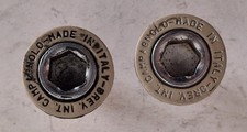 Coppia Bulloni Guarnitura CAMPAGNOLO - Originali Vintage - Perno Quadro