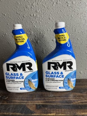 2-Pack RMR Solutions Glass & Surface Cleaner 2-in-1 Protection 32oz No Triggers