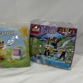 LEGO Disney 30551 Cinderella, Creator 30690 Egg Chick, Friends 30398 Bridge