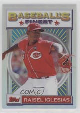 2020 Topps Finest Flashbacks Refractor Raisel Iglesias #79 4z8