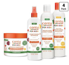 Cantu For Kids Hair Care 4-Pack Shampoo/Condi...