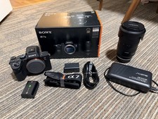 Sony Alpha A7 III 24.2MP Digital Camera with Tamron 28-75 F/2.8 lens extras