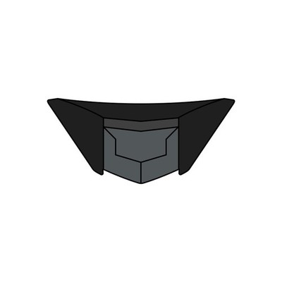 Lufteinlass Kinnschutz Helm Airoh ST.501 Anthrazit Matt