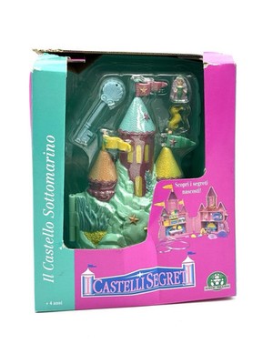 1995 Trendmasters Starcastle Underwater Castle POLLY POCKET SIZE New Old Stock